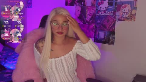 Snapshot of valentinna_5 chatting on February 2025 10:01:01 PM Danielle Please help me to reach 300 thumbs up online show from February 2025 10:01:01 PM