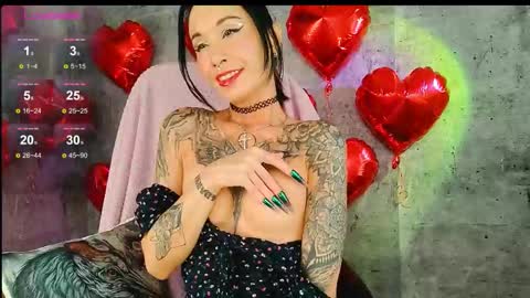 Lady or Goddess Vespera online show from February 2026 12:06:02 AM