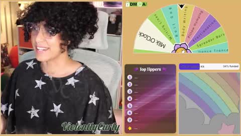 Snapshot of violentlycurly chatting on January 2026 11:20:01 PM Curly the Coin Operated Toy online show from January 2026 11:20:01 PM