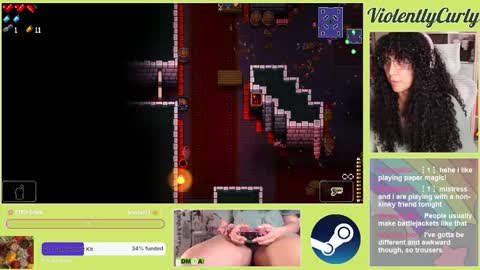 Snapshot of violentlycurly chatting on February 2026 11:12:02 PM Curly the Coin Operated Toy online show from February 2026 11:12:02 PM