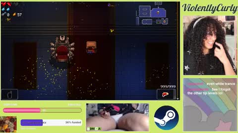 Snapshot of violentlycurly chatting on March 2026 10:16:01 PM Curly the Coin Operated Toy online show from March 2026 10:16:01 PM