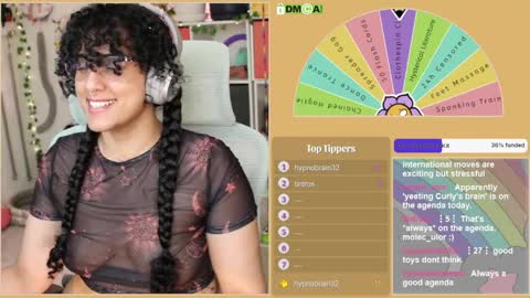 Snapshot of violentlycurly chatting on March 2026 10:10:02 PM Curly the Coin Operated Toy online show from March 2026 10:10:02 PM