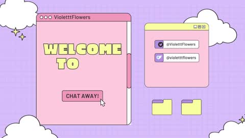 Snapshot of violetttflowers chatting on January 2026 07:17:01 PM Violet Flowers online show from January 2026 07:17:01 PM