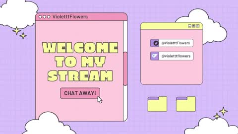 Snapshot of violetttflowers chatting on March 2026 05:05:01 PM Violet Flowers online show from March 2026 05:05:01 PM