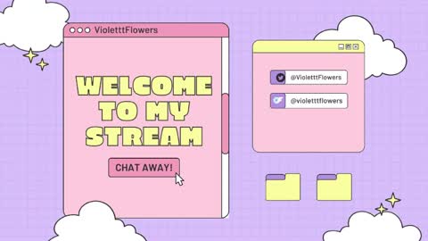 Snapshot of violetttflowers chatting on April 2026 11:46:02 PM Violet Flowers online show from April 2026 11:46:02 PM
