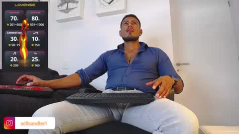 Snapshot of willsandler1 chatting on August 2026 07:28:01 PM Will Sandler online show from August 2026 07:28:01 PM