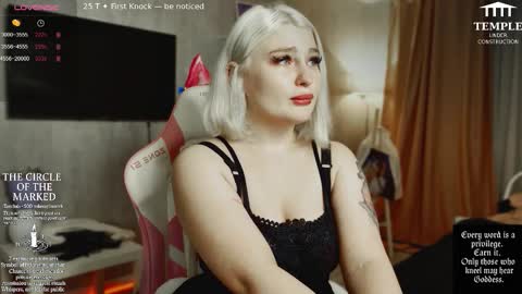 Goddess Sophy online show from October 2025 07:47:02 PM