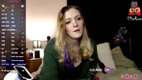 EllieeRose online show from November 2025 12:21:01 AM