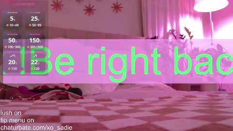 Xo Sadie online show from January 2025 07:06:02 AM