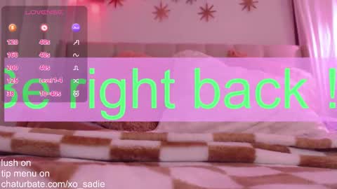 Xo Sadie online show from March 2026 08:21:02 AM