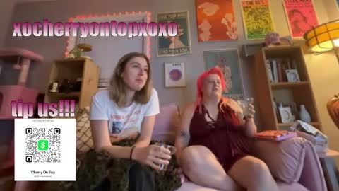 Snapshot of xocherryontopxoxo chatting on March 2026 12:36:01 AM Cherry on Top online show from March 2026 12:36:01 AM