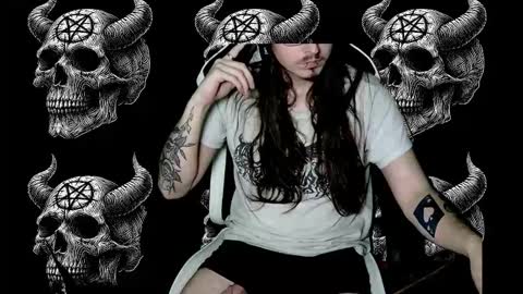 Snapshot of xthedamnedx chatting on November 2025 10:47:02 AM GothBF online show from November 2025 10:47:02 AM