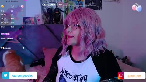 xxgreengoodxx online show from October 2025 09:46:01 PM