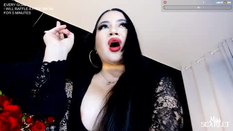 Mistress Scarlet Igmiss scarlet978 online show from January 2025 02:51:02 PM