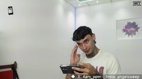 Snapshot of yourxcyberxangel chatting on April 2026 01:08:01 AM Angel online show from April 2026 01:08:01 AM