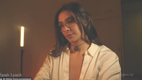 Snapshot of zarahlynch chatting on April 2026 12:56:01 AM Miss Lynch Next show 2911 online show from April 2026 12:56:01 AM