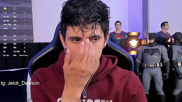 Snapshot of Jeick-Dawson chatting on March 2025 12:15:01 AM Jeick-Dawson online show from March 2025 12:15:01 AM