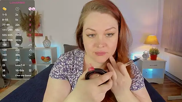 CutieGinger online show from December 2024 09:44:01 PM