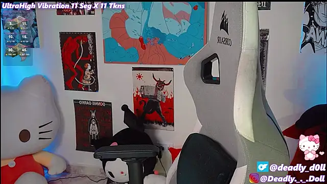 Deadly Doll online show from March 2025 10:53:01 PM