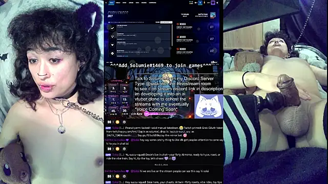 Snapshot of Solumi chatting on March 2026 09:17:02 AM Solumi online show from March 2026 09:17:02 AM
