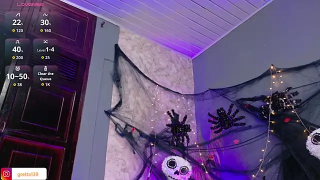  Gretta online show from October 2025 08:03:02 PM