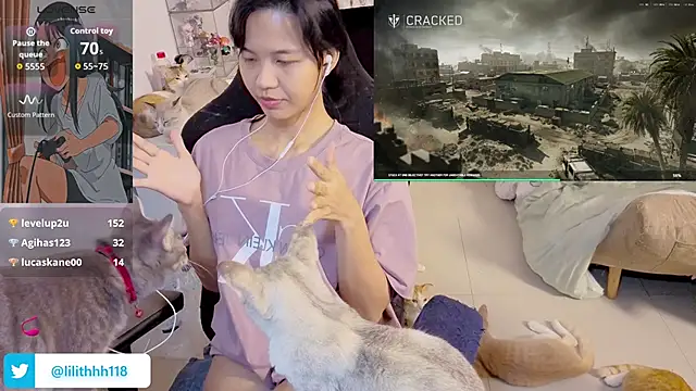 Kana G online show from November 2025 09:03:01 PM