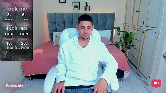 Alex cute77 online show from January 2025 12:18:01 PM