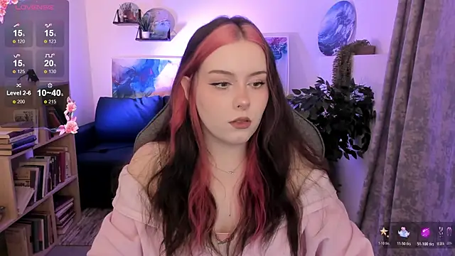 Snapshot of CoralineKeyns chatting on April 2026 02:43:01 AM CoralineKeyns online show from April 2026 02:43:01 AM