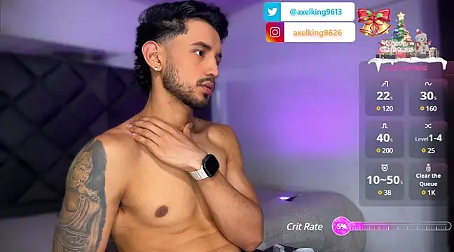 AxelKing1326 online show from December 2024 09:55:02 PM