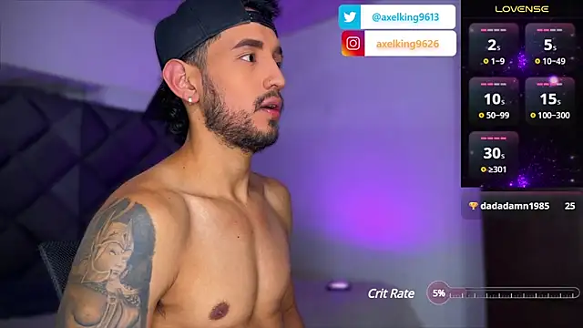 AxelKing1326 online show from March 2025 12:53:01 AM