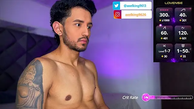 AxelKing1326 online show from March 2025 01:05:02 AM