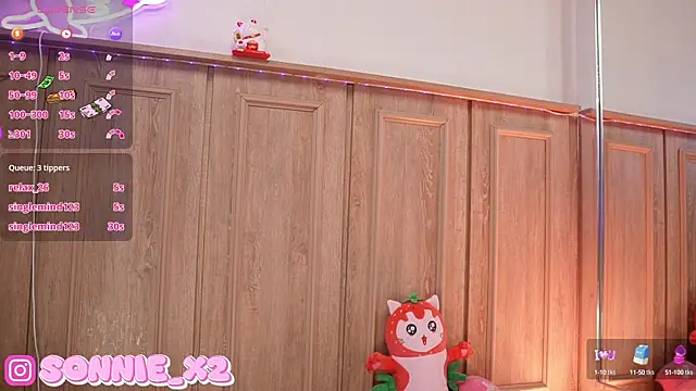 Sonnie  online show from March 2025 02:48:02 PM