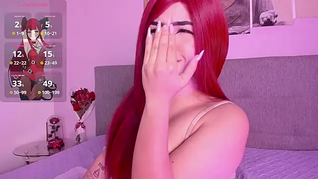 Im Scarlet online show from February 2025 06:20:01 PM