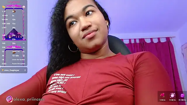 Alexa priincess online show from February 2025 07:24:02 PM