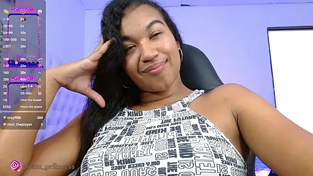 Alexa priincess online show from March 2025 07:22:01 PM