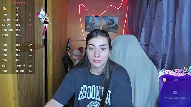 Fiery Brunette  online show from February 2025 04:29:01 AM