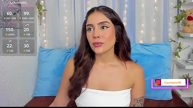 Snapshot of HazzelGray chatting on March 2025 03:07:02 PM HazzelGray online show from March 2025 03:07:02 PM