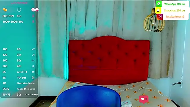 Jessica smith 1 online show from October 2025 11:17:01 AM