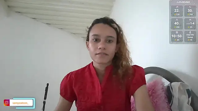 Snapshot of SamanthaWatson chatting on November 2025 07:56:02 PM SamanthaWatson online show from November 2025 07:56:02 PM