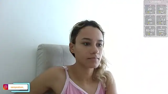 Snapshot of SamanthaWatson chatting on November 2025 02:35:01 PM SamanthaWatson online show from November 2025 02:35:01 PM