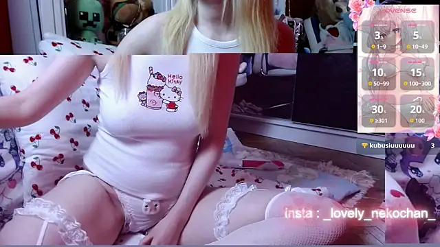Snapshot of lovely_nekochan chatting on June 2026 12:43:02 AM lovely nekochan online show from June 2026 12:43:02 AM