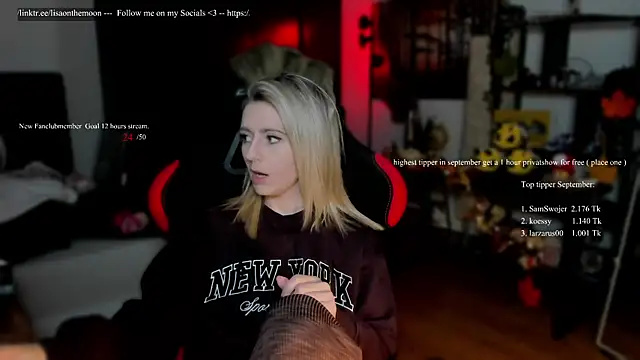 Snapshot of Lisaonthemoon chatting on September 2025 06:09:02 PM Lisaonthemoon online show from September 2025 06:09:02 PM