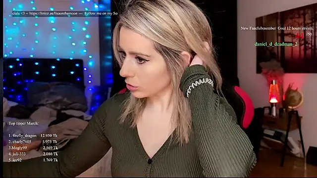 Snapshot of Lisaonthemoon chatting on March 2026 06:11:02 PM Lisaonthemoon online show from March 2026 06:11:02 PM