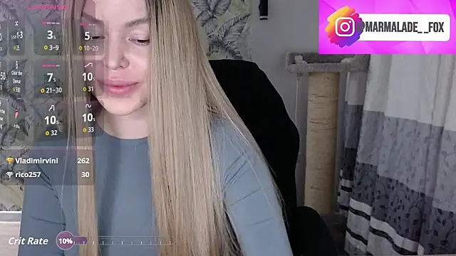 Marmalade Fox online show from February 2026 05:09:02 PM