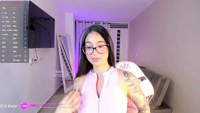 Snapshot of i_babbyyyy chatting on October 2025 02:55:01 AM i babbyyyy online show from October 2025 02:55:01 AM