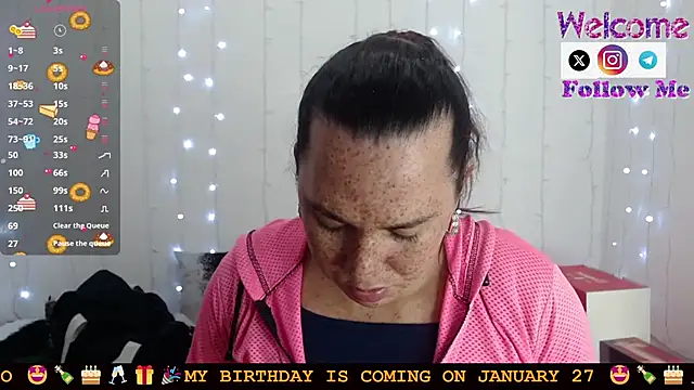 SofiaMadisson online show from January 2025 01:25:02 PM