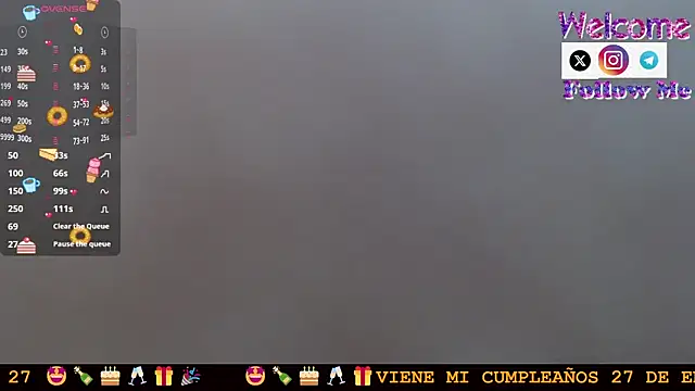 SofiaMadisson online show from January 2025 02:47:01 PM