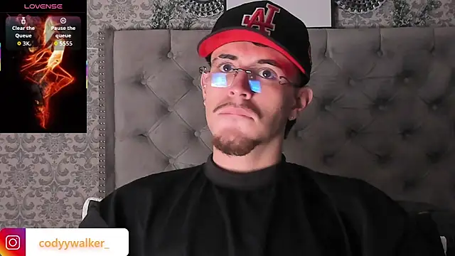 Snapshot of CodyWalkerR chatting on January 2026 05:27:02 PM CodyWalkerR online show from January 2026 05:27:02 PM