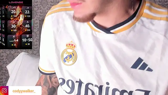 Snapshot of CodyWalkerR chatting on January 2026 05:26:01 PM CodyWalkerR online show from January 2026 05:26:01 PM