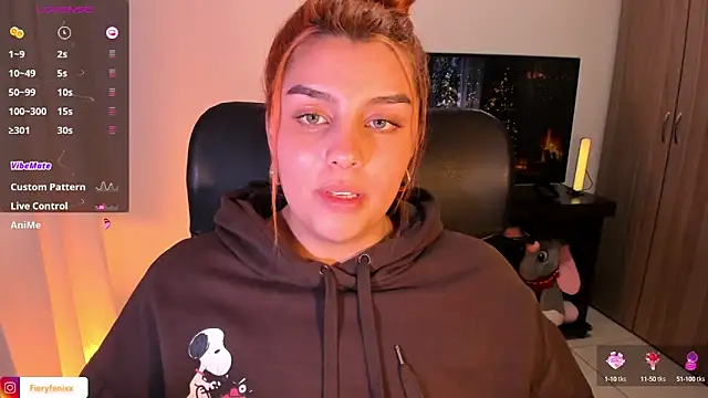 Fieryfenixx online show from December 2024 08:00:01 AM